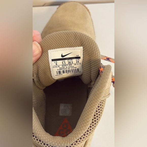 Nike ACG Angels Rest 'Light Bone' hiking shoe , sz 6M or 7.5 W - Picture 10 of 10